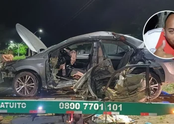 Acidente entre carros deixa um morto e 4 feridos na BR 101 em Aracruz