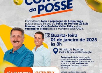 Posse de Zé Luiz Mendes e Valter Felix: um marco histórico para o município de Ecoporanga
