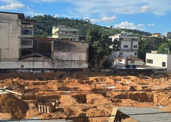 Construção do terminal rodoviário de Barra de São Francisco segue avançando