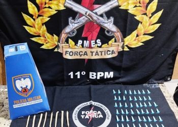 PM apreende drogas durante patrulhamento em Barra de São Francisco