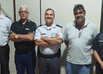 Guarda Municipal e Polícia Militar fortalecem parceria em reunião no 11º Batalhão de Barra de São Francisco
