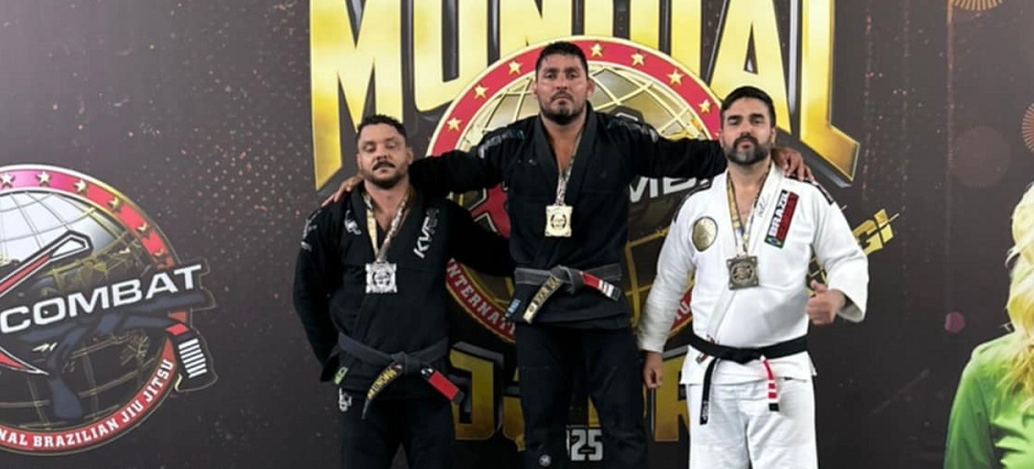 Francisquense Rodrigo Pereira, conquista dois bronzes no Campeonato Mundial de Jiu-Jítsu da CBLP