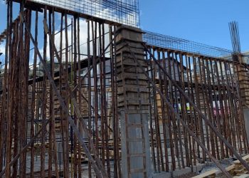 Construção do Terminal Rodoviário de Barra de São Francisco segue avançando