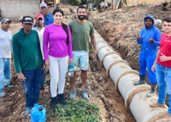 Gestão Municipal Realiza Sonho Antigo de Moradores de Vila Itaperuna com Obra de Rede de Esgoto Esperada Há 50 Anos
