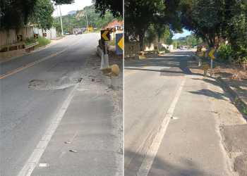 Prefeito Enivaldo dos Anjos solicite e DER/ES garante melhorias na ES-320, próximo à Ponte do Bagaço