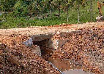 Ponte ecológica é construída pela Prefeitura de Barra de São Francisco no interior do distrito de Paulista, agora são 152