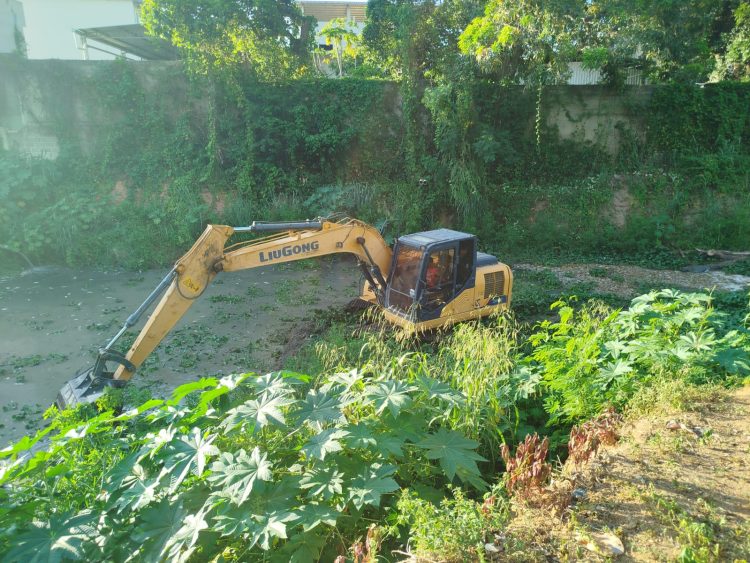 Estiagem em Barra de São Francisco: Prefeitura mobiliza maquinário para retirar peixes mortos dos rios Itaúnas e São Francisco