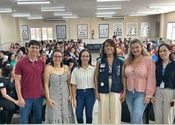 Profissionais de saúde participam de capacitação sobre qualificação do pré-natal e vigilância das violências em Barra de São Francisco