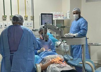 Mutirão de Oftalmologia realiza 117 cirurgias de catarata no Hospital Dr. Alceu Melgaço Filho em Barra de São Francisco