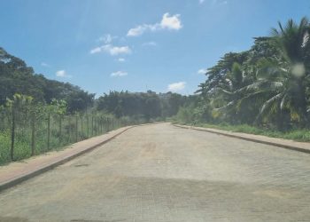 Cerca de 70% da pavimentação da Avenida Ery Silva Fortes está concluída em Barra de São Francisco
