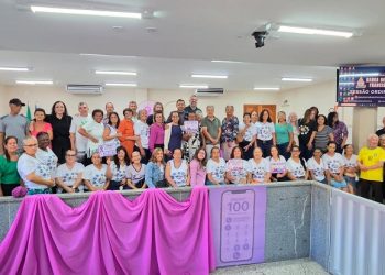 Junho Violeta mobiliza comunidade em Barra de São Francisco e reforça compromisso com a proteção da pessoa idosa