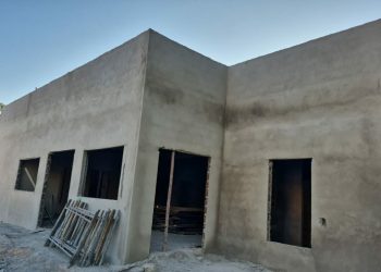 Obra da Unidade de Saúde do Distrito de Paulista continua avançando em Barra de São Francisco
