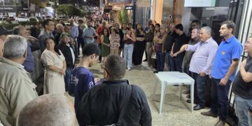 Prefeito Enivaldo dos Anjos assina ordem de serviço para continuidade do Calçadão no Centro de Barra de São Francisco