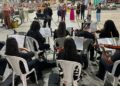 Lira e Camerata de Barra de São Francisco realizam ensaio aberto e aproximam a música da população no Centro da cidade