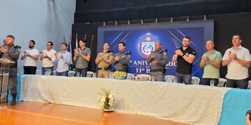 11º BPM de Barra de São Francisco celebra 24 anos de história com solenidade e homenagens