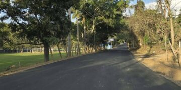 Concluído recapeamento asfáltico entre Vila Landinha e AABB em Barra de São Francisco