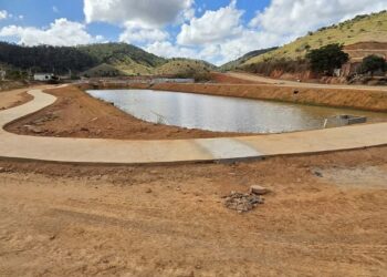Obras do Lago Jesus Cristo continua avançando no bairro Vila Vicente em Barra de São Francisco
