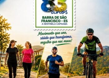 Barra de São Francisco celebra 83 anos com caminhada, corrida e pedal neste domingo (09)