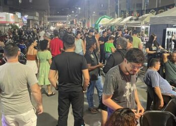 Bandas Skoppa e Banda Hell Dozeres agitam público no primeiro dia do Rota Cultural MOTOFEST em Barra de São Francisco