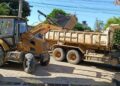 Mutirão de limpeza retira mais de 30 toneladas de lixo e entulhos no bairro Vila Luciene