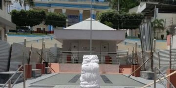 Segunda Fonte Luminosa da Praça da Bíblia está concluída e será inaugurada nos próximos dias em Barra de São Francisco