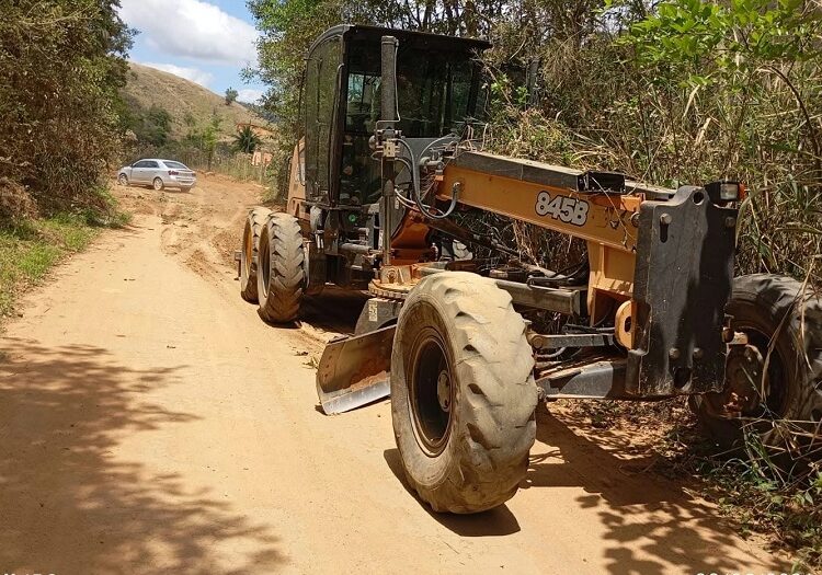 Patrolamento de estrada seguiu pela região da Roda D’água e Córrego da Laje em Barra de São Francisco