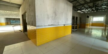 Obras da creche do bairro Irmãos Fernandes avançam dentro do cronograma em Barra de São Francisco