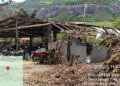 Vendaval causa destelhamento de casas, queda de árvores e deslizamentos em Barra de São Francisco