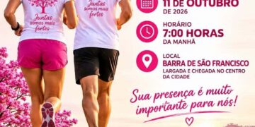 1ª Corrida e Caminhada Outubro Rosa reúne mais de 480 inscritos em Barra de São Francisco